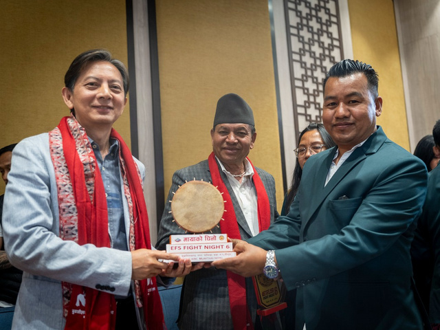 EFS fight night award ceremony in Lalitpur